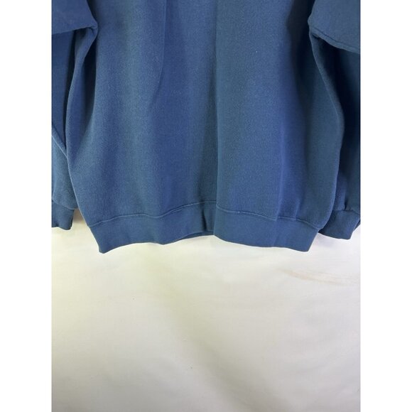 VTG 90s Christmas Stocking Golf Clubs Balls Faded Crewneck Sweatshirt - Picture 7 of 8